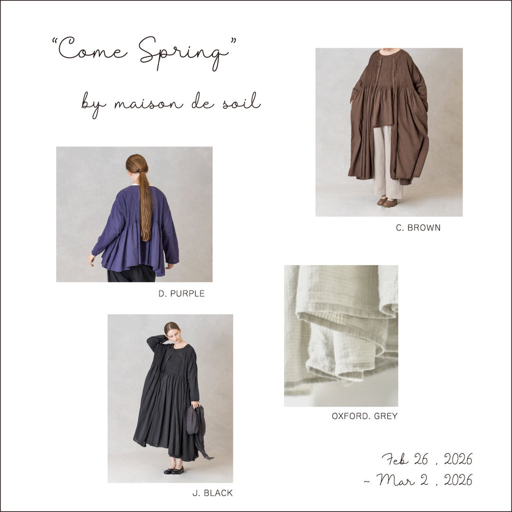 "Come Spring" by maison de soil