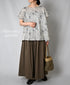 NSL26005 60s CAMBRIC PLAIN CULOTTES