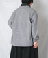 INAM2631C SEERSUCKER GINGHAM CHECK WASH AUTHENTIC WORK JACKET