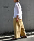 GNMDS2062CLW COTTON/LINEN DYED WEATHER CULOTTES