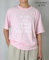 NFA1802P47 "RETARD" 4.4oz COTTON JERSEY CREW NECK OVERSIZED S/SL T-SHIRT