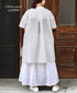 NSL26084 ALL HEMLA GATHERED SKIRT