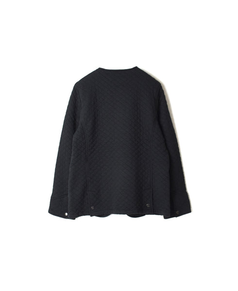 NAM1407 COTTON QUILT NO COLLAR JACKET
