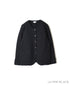 NAM1407 COTTON QUILT NO COLLAR JACKET