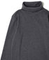 NMF1051 1×1 COTTON RIB TURTLE-NECK L/SL T-SHIRT