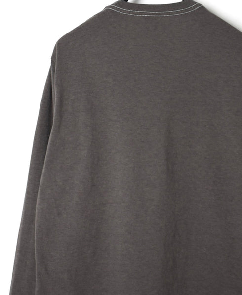 NGW2101G 4.7oz LIGHT WEIGHT COTTON/POLYESTER V-NECK L/SL T-SHIRT