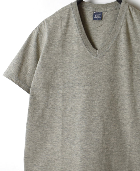 NGW0801G 4.7oz LIGHT WEIGHT COTTON V-NECK S/SLEEVE T-SHIRTS