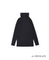 NMF1051 1×1 COTTON RIB TURTLE-NECK L/SL T-SHIRT