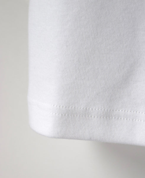 NMF0901 COTTON PEIGNE CREW-NECK T-SHIRT