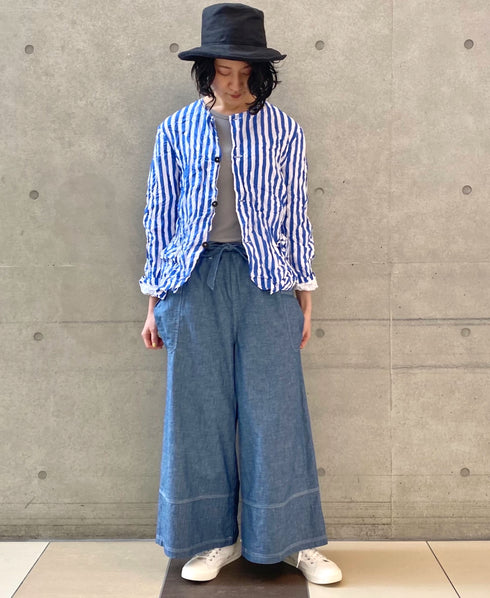 PHAM2001 LINEN SAILOR HAT