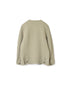 NAM1407 COTTON QUILT NO COLLAR JACKET