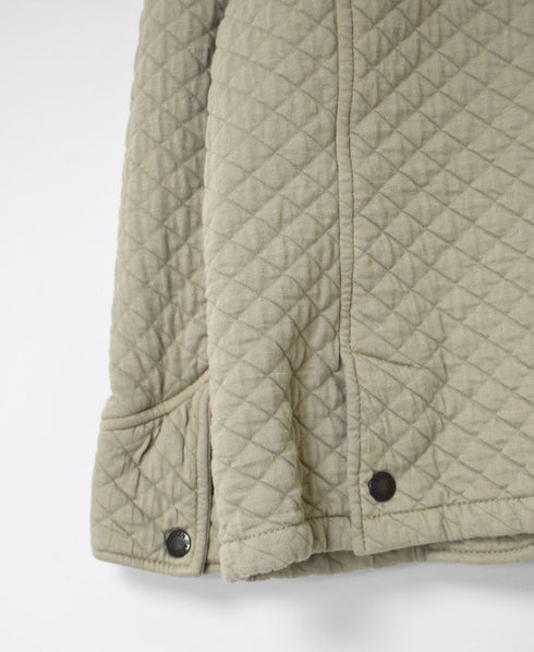 NAM1407 COTTON QUILT NO COLLAR JACKET