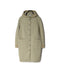 NAM0553 COTTON QUILT HOODED COAT