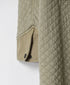 NAM0553 COTTON QUILT HOODED COAT