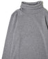 NMF1051 1×1 COTTON RIB TURTLE-NECK L/SL T-SHIRT