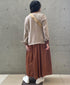 NAM1407 COTTON QUILT NO COLLAR JACKET