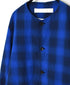 NVL2302PCW POPLIN CHECK (WASHED) SIDE VENTS NO COLLAR JACKET