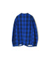 NVL2302PCW POPLIN CHECK (WASHED) SIDE VENTS NO COLLAR JACKET