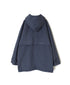 NHT2311TC LIGHT WEIGHT COTTON OVERDYE HOODED SHORT COAT