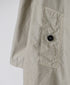 NHT2402TC LIGHT WEIGHT COTTON OVERDYE HOODED COAT