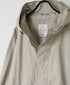 NHT2402TC LIGHT WEIGHT COTTON OVERDYE HOODED COAT