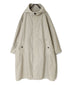 NHT2402TC LIGHT WEIGHT COTTON OVERDYE HOODED COAT