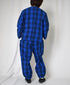 NVL2302PCW POPLIN CHECK (WASHED) SIDE VENTS NO COLLAR JACKET