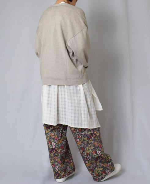 NOD2401LIB COTTON LIVERTY TROUSERS