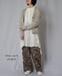 NOD2401LIB COTTON LIVERTY TROUSERS