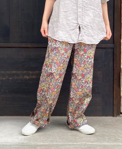 NOD2401LIB COTTON LIVERTY TROUSERS
