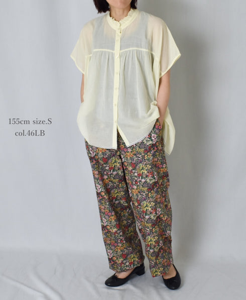 NOD2401LIB COTTON LIVERTY TROUSERS