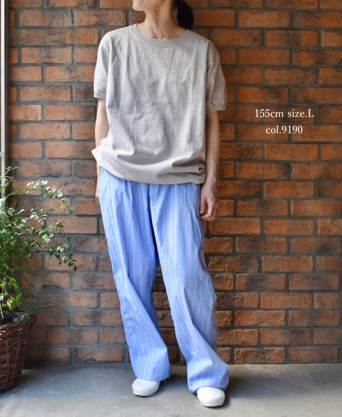 NGT9801 7.2oz HEAVY WEIGHT COTTON CREW-NECK S/SL TEE CUFF AND HEM