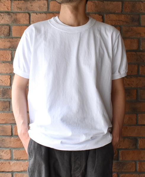 NGT9801 7.2oz HEAVY WEIGHT COTTON CREW-NECK S/SL TEE CUFF AND HEM
