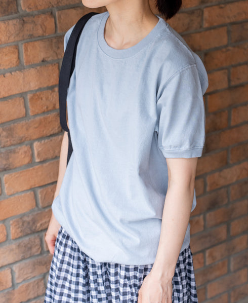 NGT9801 7.2oz HEAVY WEIGHT COTTON CREW-NECK S/SL TEE CUFF AND HEM