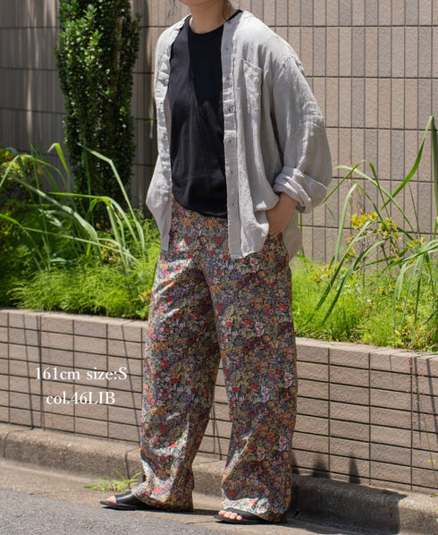 NOD2401LIB COTTON LIVERTY TROUSERS