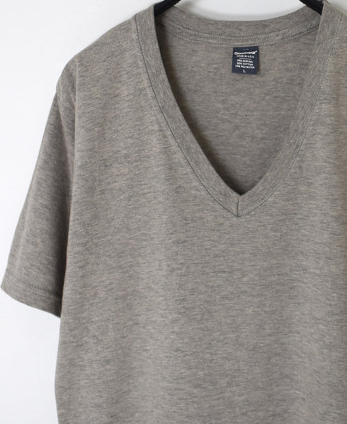 NGW0801G 4.7oz LIGHT WEIGHT COTTON V-NECK S/SLEEVE T-SHIRTS