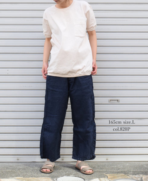 NGT9801P 7.2oz HEAVY WEIGHT COTTON CREW-NECK S/SL POCKET-T CUFF AND HEM RIB