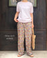 NOD2401LIB COTTON LIVERTY TROUSERS