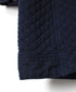 NAM0553 COTTON QUILT HOODED COAT