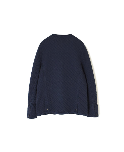 NAM1407 COTTON QUILT NO COLLAR JACKET