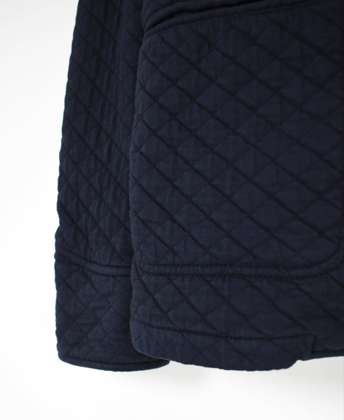 NAM1407 COTTON QUILT NO COLLAR JACKET