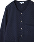 NAM1407 COTTON QUILT NO COLLAR JACKET