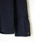 NAM1407 COTTON QUILT NO COLLAR JACKET