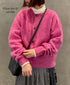 NMF1051 1×1 COTTON RIB TURTLE-NECK L/SL T-SHIRT
