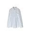 NVL2531CB 60s ORGANIC CAMBRIC BANDED COLLAR L/SL OVERSIZED SHIRT