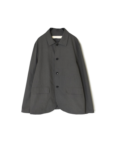 NVL2501CP 40s ORGANIC POPLIN SIDE VENTS REGULAR COLLAR JACKET
