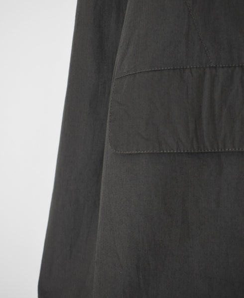 NVL2501CP 40s ORGANIC POPLIN SIDE VENTS REGULAR COLLAR JACKET