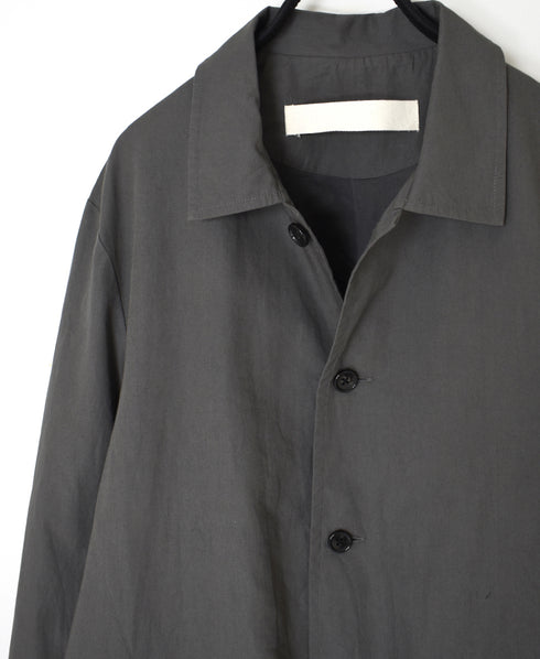NVL2501CP 40s ORGANIC POPLIN SIDE VENTS REGULAR COLLAR JACKET