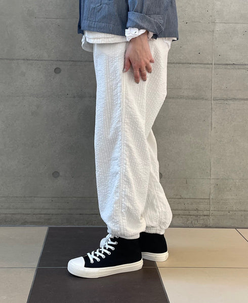 NVL2503SPD SEERSUCKER PLAIN OVERDYE EASY PANTS