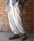 NVL2503SPD SEERSUCKER PLAIN OVERDYE EASY PANTS
